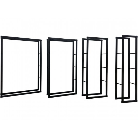 STOJAK NA DREWNO KOMINKOWE 100X25X100CM -zdjęcie numer 5