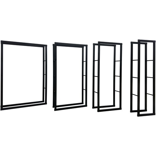 STOJAK NA DREWNO KOMINKOWE 80X25X150CM -zdjęcie numer 5