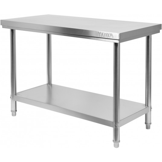 STÓŁ CENTR. SKŁ. Z PÓŁ. 100×70×H85cm -zdjęcie numer 2