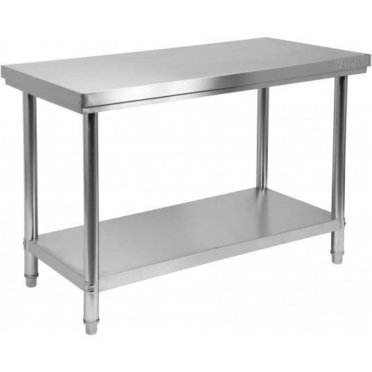 STÓŁ CENTR. SKŁ. Z PÓŁ. 120×70×H85cm -zdjęcie numer 3