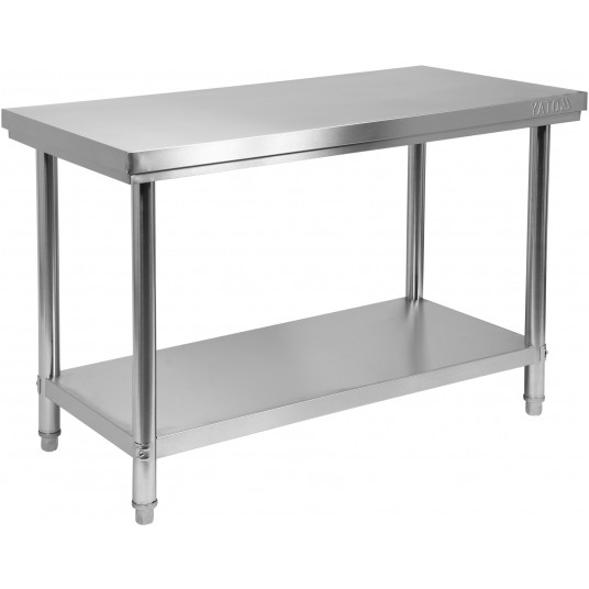 STÓŁ CENTR. SKŁ. Z PÓŁ. 140×70×H85cm -zdjęcie numer 3