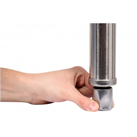 STÓŁ CENTR. SKŁ. Z PÓŁ. 80×60×H85cm -zdjęcie numer 5