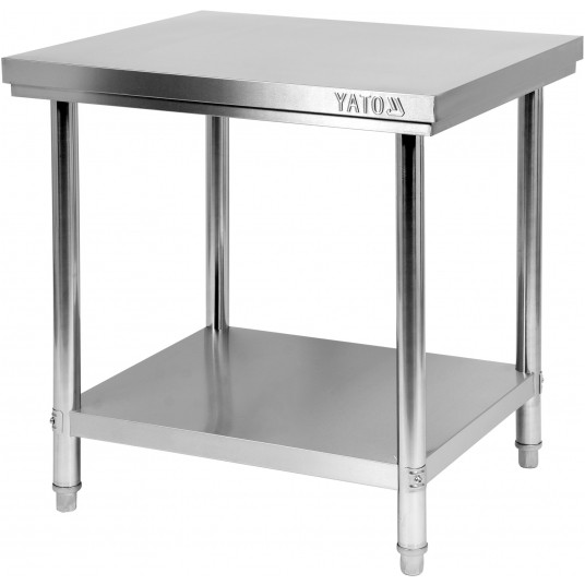 STÓŁ CENTR. SKŁ. Z PÓŁ. 80×70×H85cm -zdjęcie numer 2