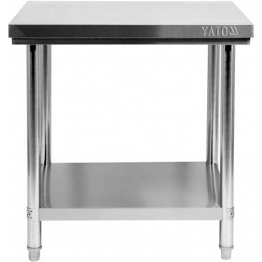 STÓŁ CENTR. SKŁ. Z PÓŁ. 80×70×H85cm -zdjęcie numer 1