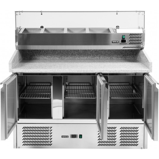 STÓŁ CHŁOD. DO PIZZY 368L 6XGN1/4 -zdjęcie numer 2