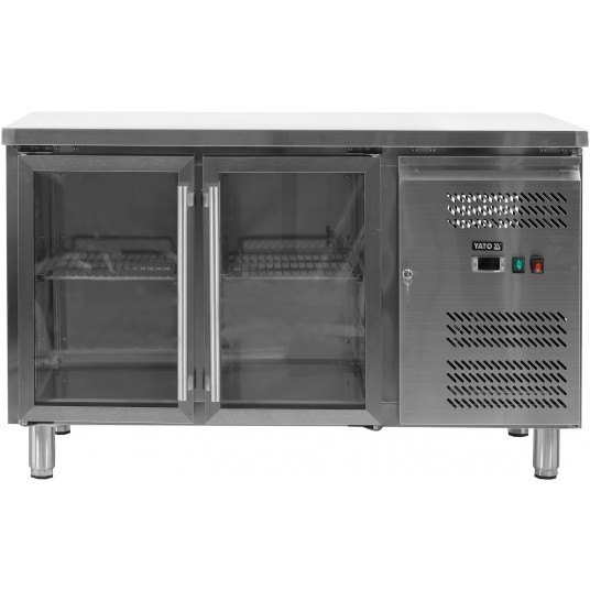 STÓŁ CHŁODNICZY 282L 2 DRZWI PRZESZKLONY -zdjęcie numer 1