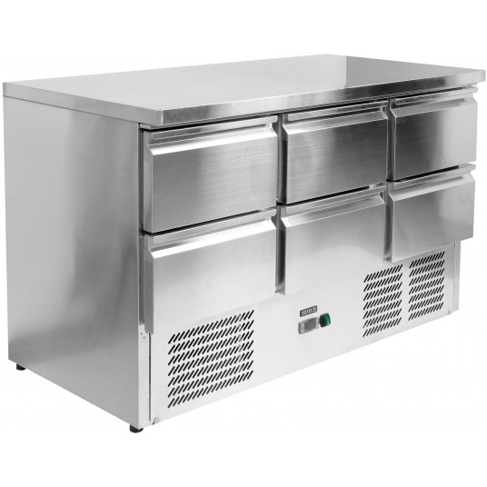 STÓŁ CHŁODNICZY 368L Z 6 SZUFLADAMI -zdjęcie numer 2
