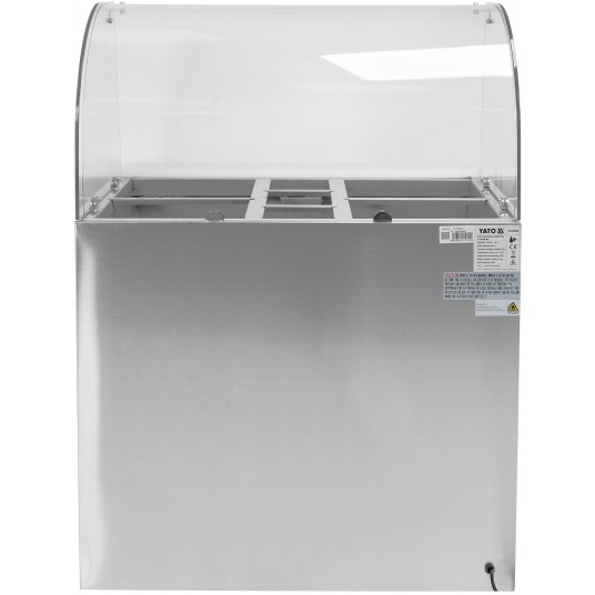 STÓŁ CHŁODNICZY SAŁATKOWY 240L 2 DRZWI -zdjęcie numer 5