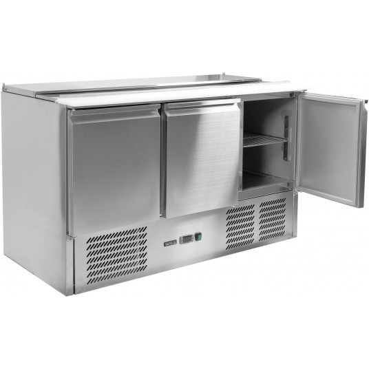 STÓŁ CHŁODNICZY SAŁATKOWY 368L 3 DRZWI -zdjęcie numer 5