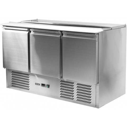 STÓŁ CHŁODNICZY SAŁATKOWY 368L 3 DRZWI -zdjęcie numer 3