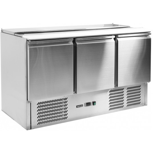 STÓŁ CHŁODNICZY SAŁATKOWY 368L 3 DRZWI -zdjęcie numer 2