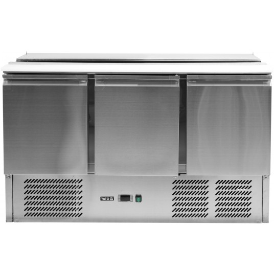 STÓŁ CHŁODNICZY SAŁATKOWY 368L 3 DRZWI -zdjęcie numer 1