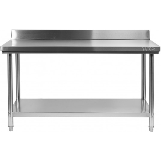 STÓŁ PRZYŚ. SKŁ. Z PÓŁ. 140×60×H85+10cm -zdjęcie numer 1