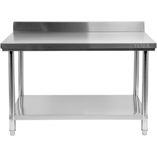 STÓŁ PRZYŚ. SKŁ. Z PÓŁ. 160×70×H85+10cm -zdjęcie numer 1