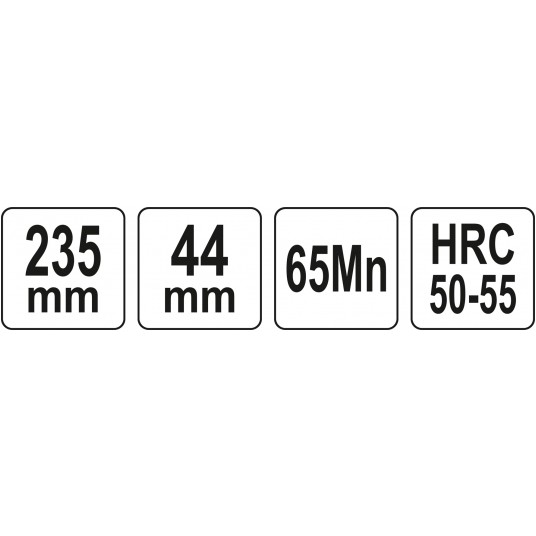 STRUG METALOWY DO DREWNA 235MM OSTRZE 44 -zdjęcie numer 4
