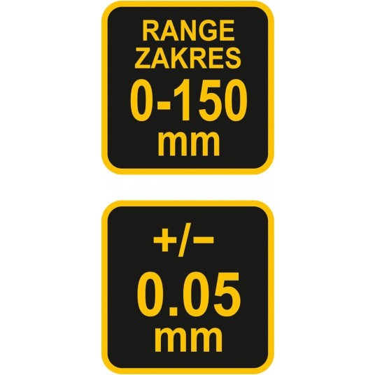 SUWMIARKA /INOX/ 150MM/0,05MM -zdjęcie numer 4