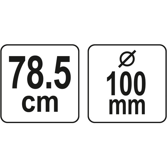 ŚWIDER GLEBOWY ŚR. 100MM, DŁUGOŚĆ: 785MM -zdjęcie numer 5