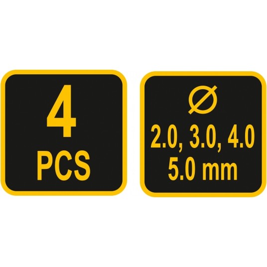 ŚWIDERKI RĘCZNE, 4 SZT. -zdjęcie numer 3