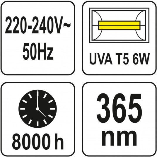 ŚWIETLÓWKA UVA T5-6W -zdjęcie numer 5