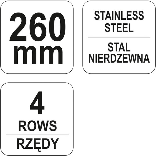 SZCZOTKA DRUCIANA Z PLASTIKOWĄ RĄCZKĄ -zdjęcie numer 3