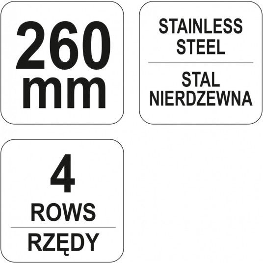 SZCZOTKA DRUCIANA Z PLASTIKOWĄ RĄCZKĄ -zdjęcie numer 3