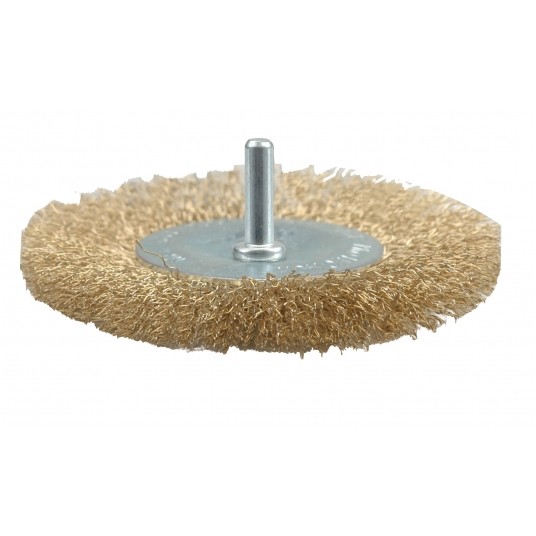 SZCZOTKA TAR. Z TRZPIENIEM 75MM,DRUT KAR -zdjęcie numer 1