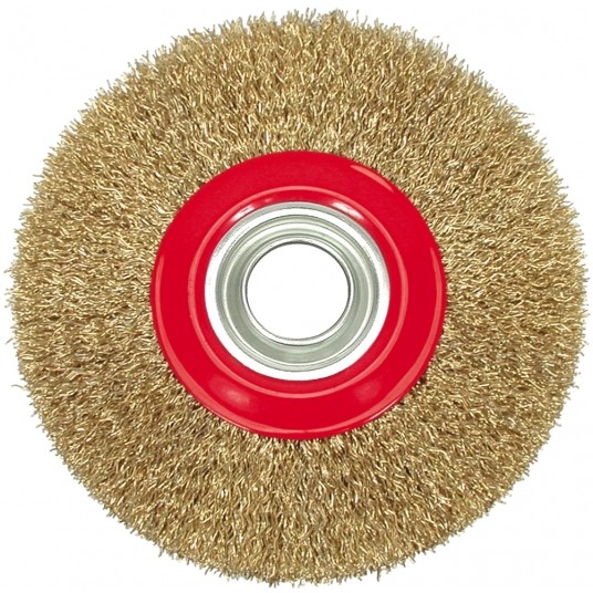 SZCZOTKA TARCZOWA 150MM,DRUT KARBOWANY -zdjęcie numer 1