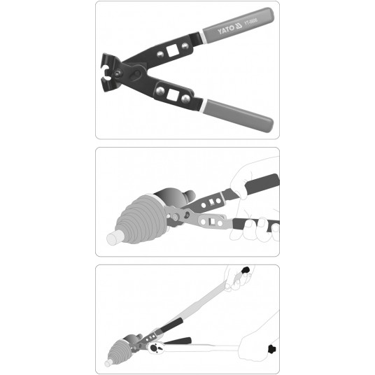 SZCZYPCE DO OPASEK OSŁONY PRZEGUBU -zdjęcie numer 4