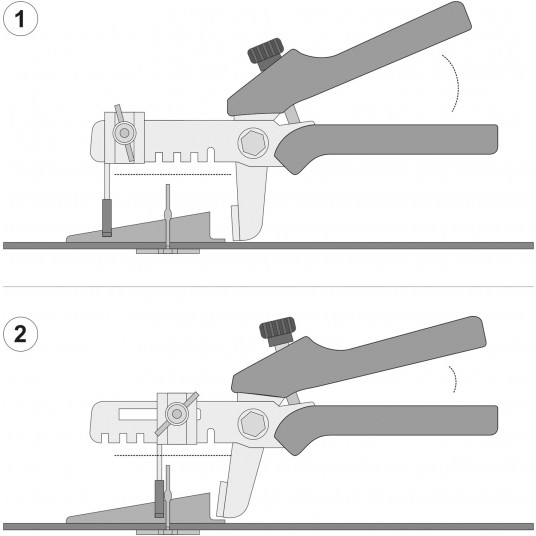 SZCZYPCE DO POZIOMOWANIA PŁYTEK -zdjęcie numer 5