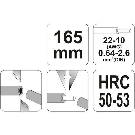 SZCZYPCE DO ŚCIĄGANIA IZOLACJI 165MM -zdjęcie numer 3