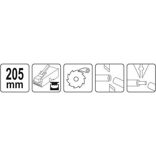 SZCZYPCE DO ZACISKANIA RJ45 RJ10 RJ11 -zdjęcie numer 5