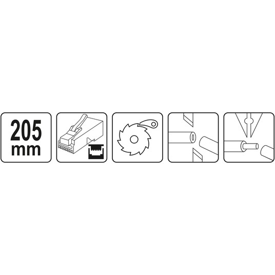 SZCZYPCE DO ZACISKANIA RJ45 RJ10 RJ11 -zdjęcie numer 5