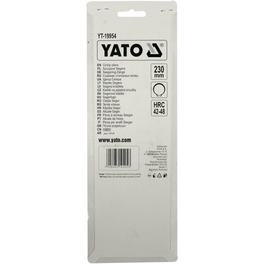 SZCZYPCE SEGERA ZEWNETRZNIE PROSTE 230MM -zdjęcie numer 6