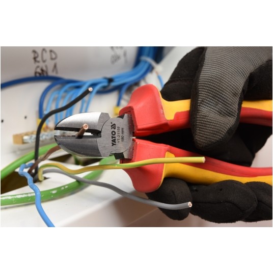 SZCZYPCE TNĄCE BOCZNE 180MM VDE -zdjęcie numer 4