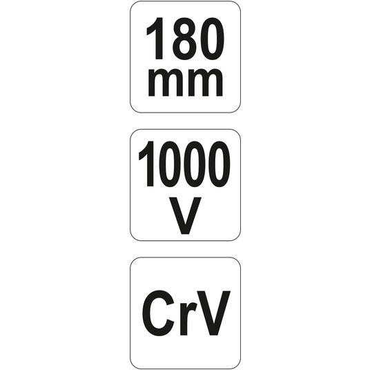 SZCZYPCE TNĄCE BOCZNE 180MM VDE -zdjęcie numer 5