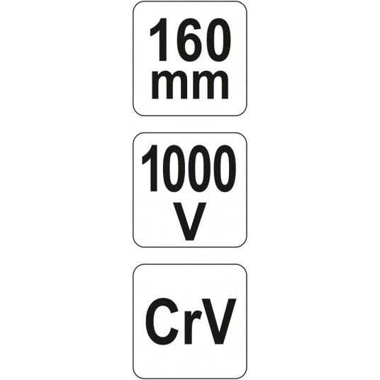 SZCZYPCE UNIWERSALNE 160MM VDE -zdjęcie numer 5