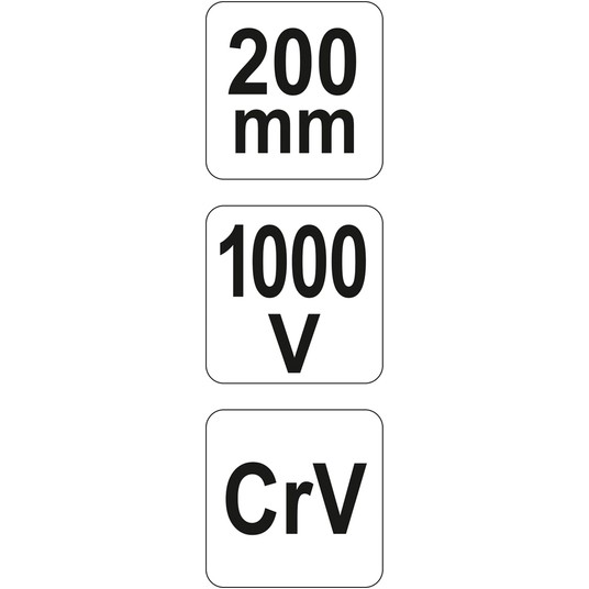 SZCZYPCE UNIWERSALNE 200MM VDE -zdjęcie numer 5