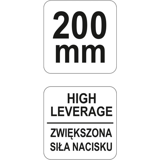 SZCZYPCE UNIWERSALNE 8" 200MM -zdjęcie numer 5