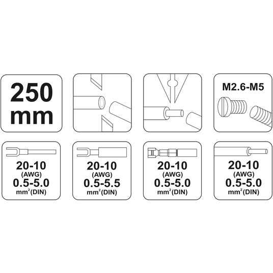 SZCZYPCE WIELOFUNKCYJNE 6W1 250MM -zdjęcie numer 3