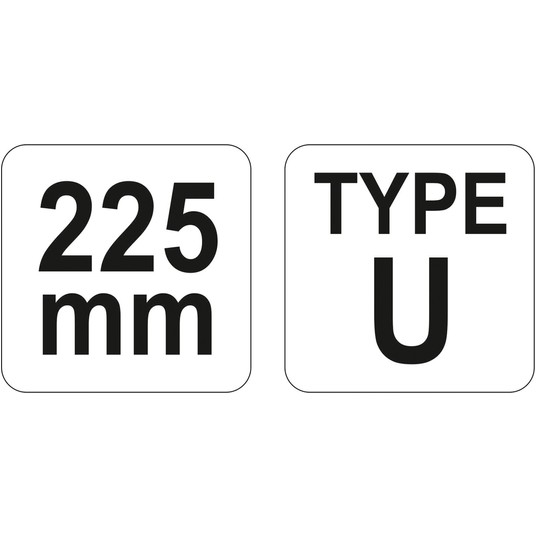 SZCZYPCE ZACISKOWE SPAWALNICZE U 225MM -zdjęcie numer 4