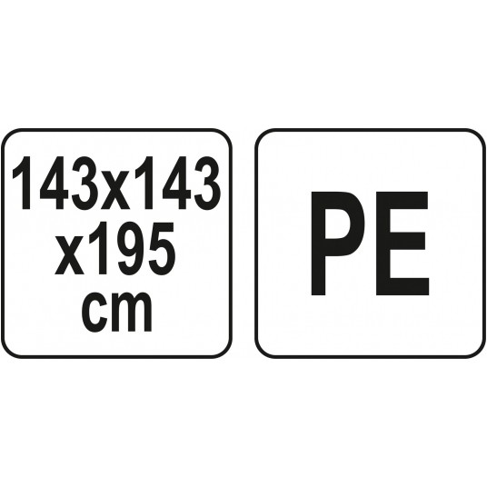 SZKLARNIA FOLIOWA 143x143x195 -zdjęcie numer 3