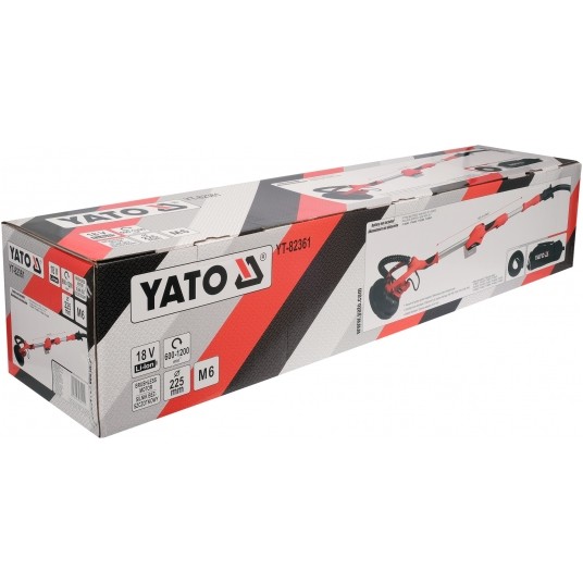 SZLIFIERKA DO GIPSU 18V 215MM - BODY -zdjęcie numer 8