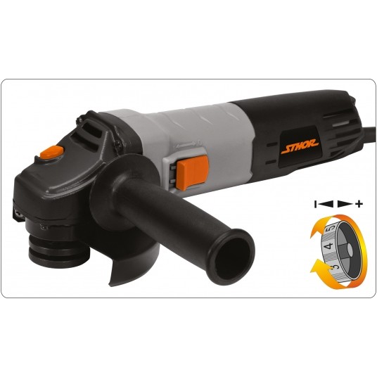 SZLIFIERKA KĄTOWA 1200W Z REG. PRĘDKOŚCI -zdjęcie numer 5