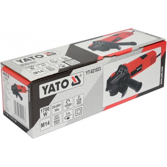 SZLIFIERKA KĄTOWA 125MM 1700W (10000RPM) -zdjęcie numer 4