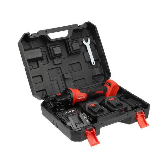 SZLIFIERKA KĄTOWA 18V (BL MOTOR; 2X4AH) -zdjęcie numer 2