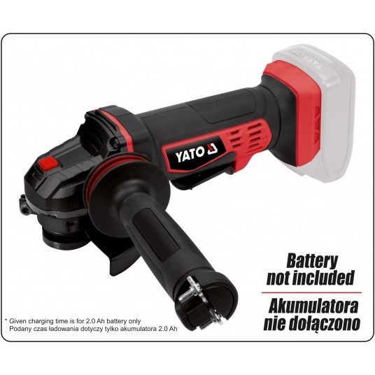 SZLIFIERKA KĄTOWA 18V - BODY -zdjęcie numer 5