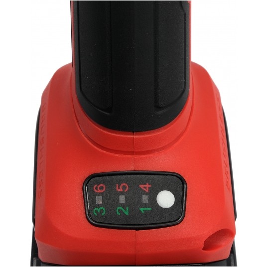 SZLIFIERKA KĄTOWA 18V REGULACJA - 4AH -zdjęcie numer 4