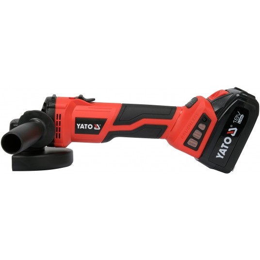 SZLIFIERKA KĄTOWA 18V REGULACJA - 4AH -zdjęcie numer 3