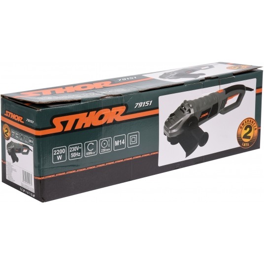 SZLIFIERKA KĄTOWA 2200W 230MM -zdjęcie numer 3