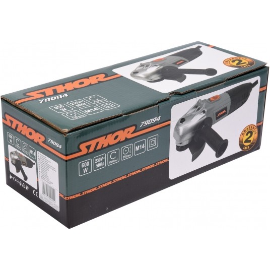 SZLIFIERKA KĄTOWA 600W 115MM -zdjęcie numer 3